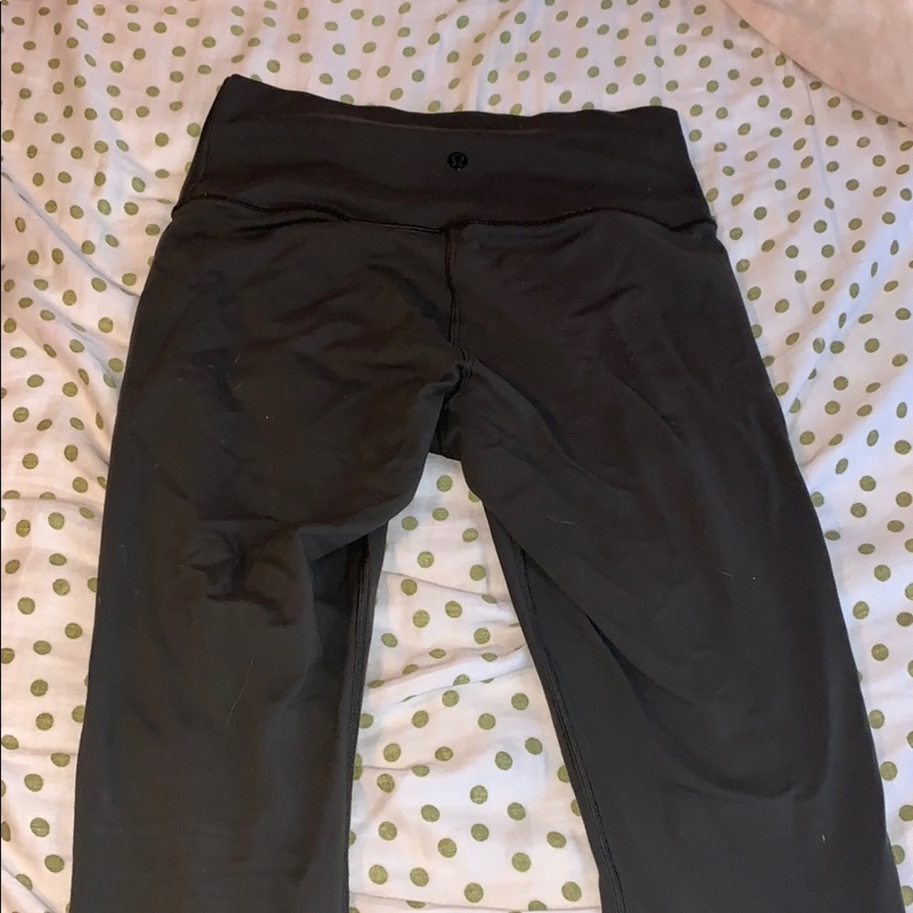 Lululemon Army Green Full Length Leggings
